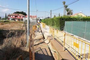 Delegado del contratista ampliación de la red de abastecimiento y saneamiento Carril Quinos - EMUASA