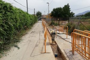 Delegado del contratista ampliación de la red de abastecimiento y saneamiento Carril Quinos - EMUASA