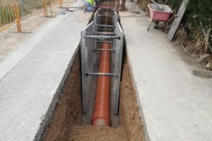 Delegado del contratista ampliación de la red de abastecimiento y saneamiento Carril Quinos - EMUASA