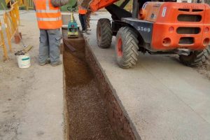 Delegado del contratista ampliación de la red de abastecimiento y saneamiento Carril Quinos - EMUASA