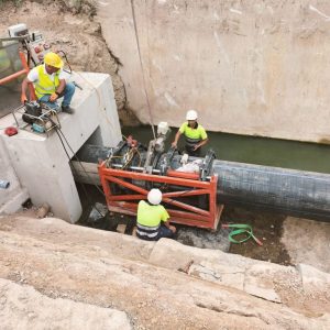 Jefatura de obra de renovación del colector S1 mediante TSZ – EMUASA