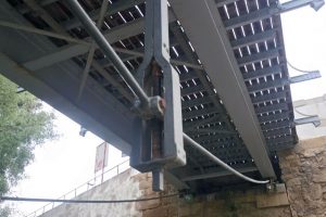 Proyecto de reparación de puente peatonal sobre el rio Segura en Abarán