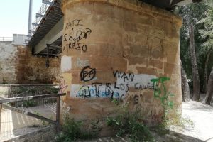 Proyecto de reparación de puente peatonal sobre el rio Segura en Abarán