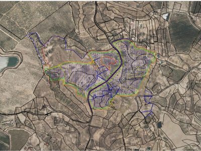 Proyecto movimiento de tierras para planta fotovoltaica Fenazar Solar - Barranco del Sordo - Murcia