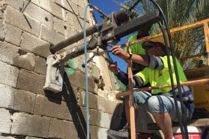 Proyecto refuerzo muro anclajes pasivos