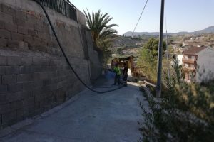 Proyecto refuerzo muro anclajes pasivos