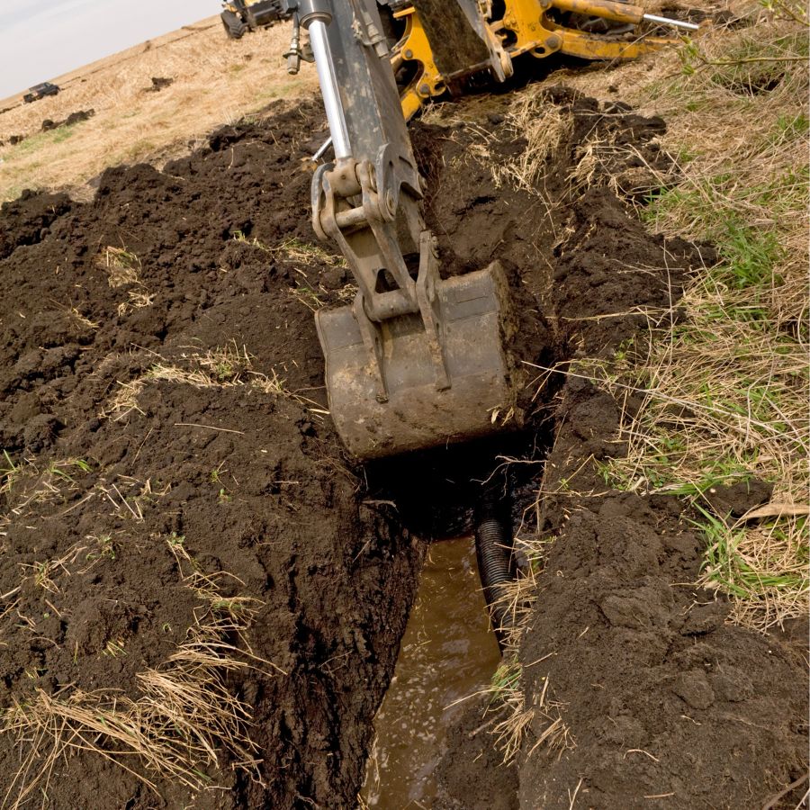 Drenajes para la Planta Fotovoltaica en Murcia - Traza Ingeniería